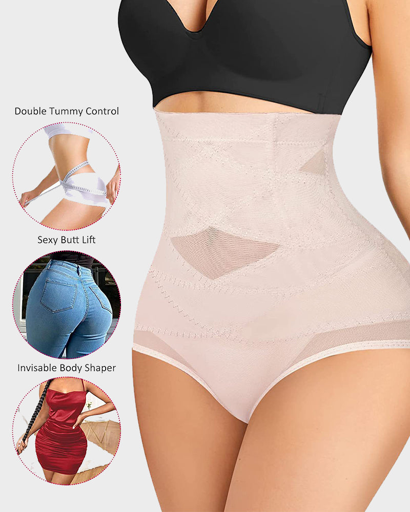 High Waist Shaper - Tummy Control Mesh