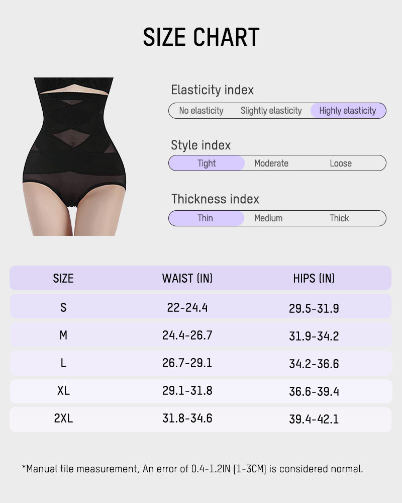 High Waist Shaper - Tummy Control Mesh
