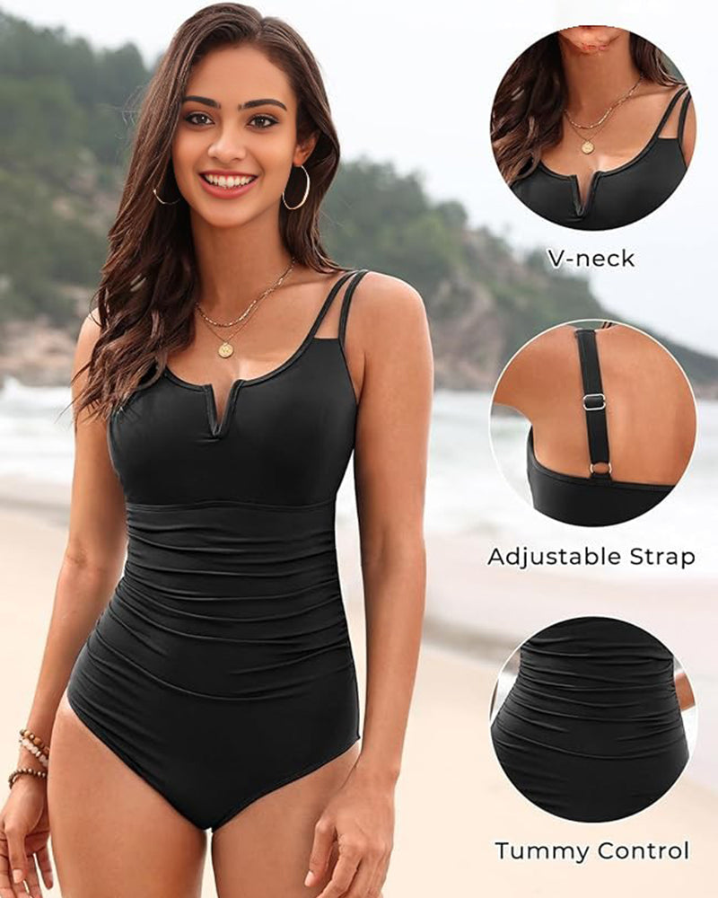 V-Wire Swimsuit, Tummy Control