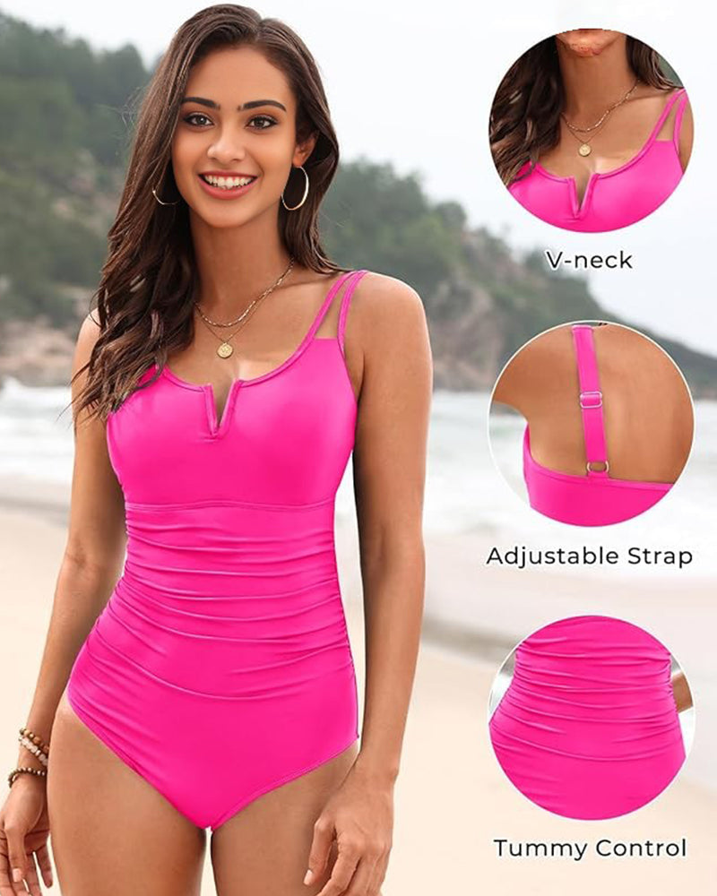 V-Wire Swimsuit, Tummy Control