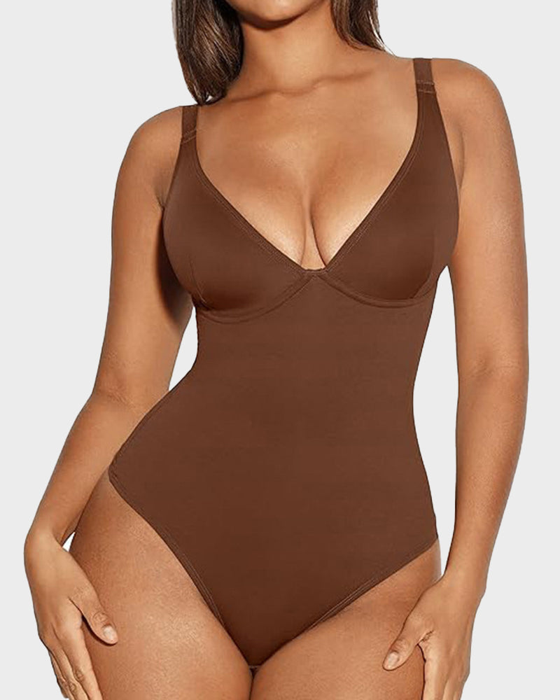 V Neck Thong - Slimming Shapewear Essential