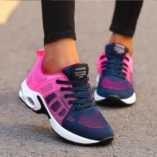 Women’s Breathable Mesh Running Sneakers