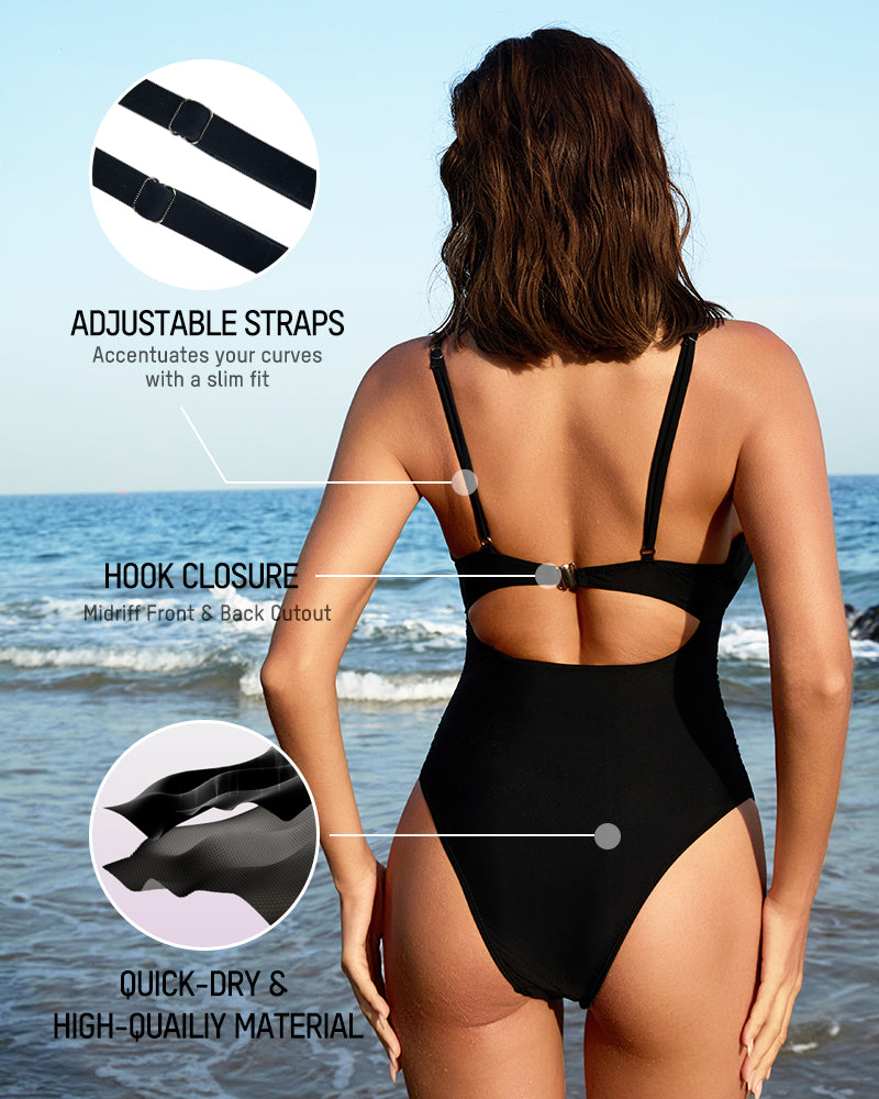 Flattering One-Piece Swimsuit