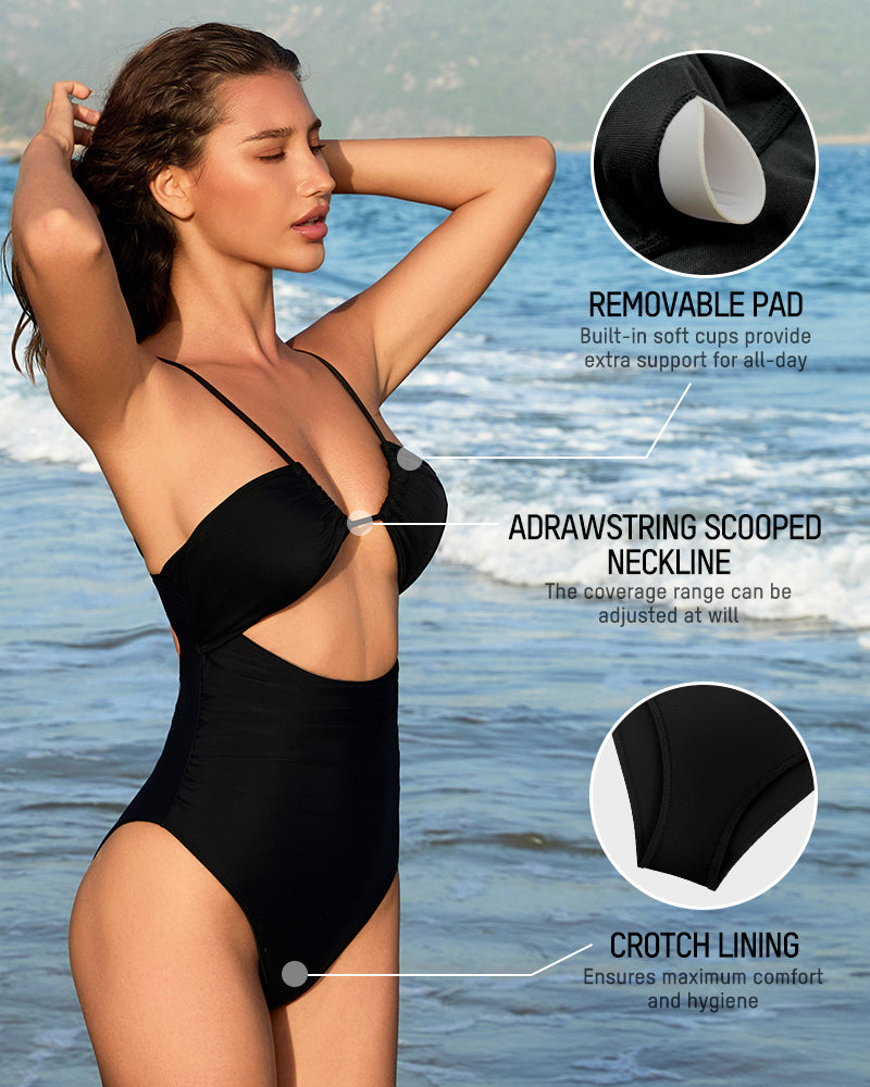 Flattering One-Piece Swimsuit