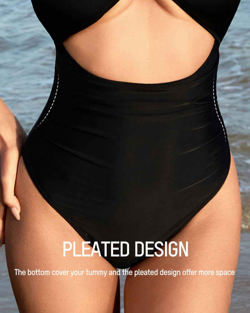 Flattering One-Piece Swimsuit
