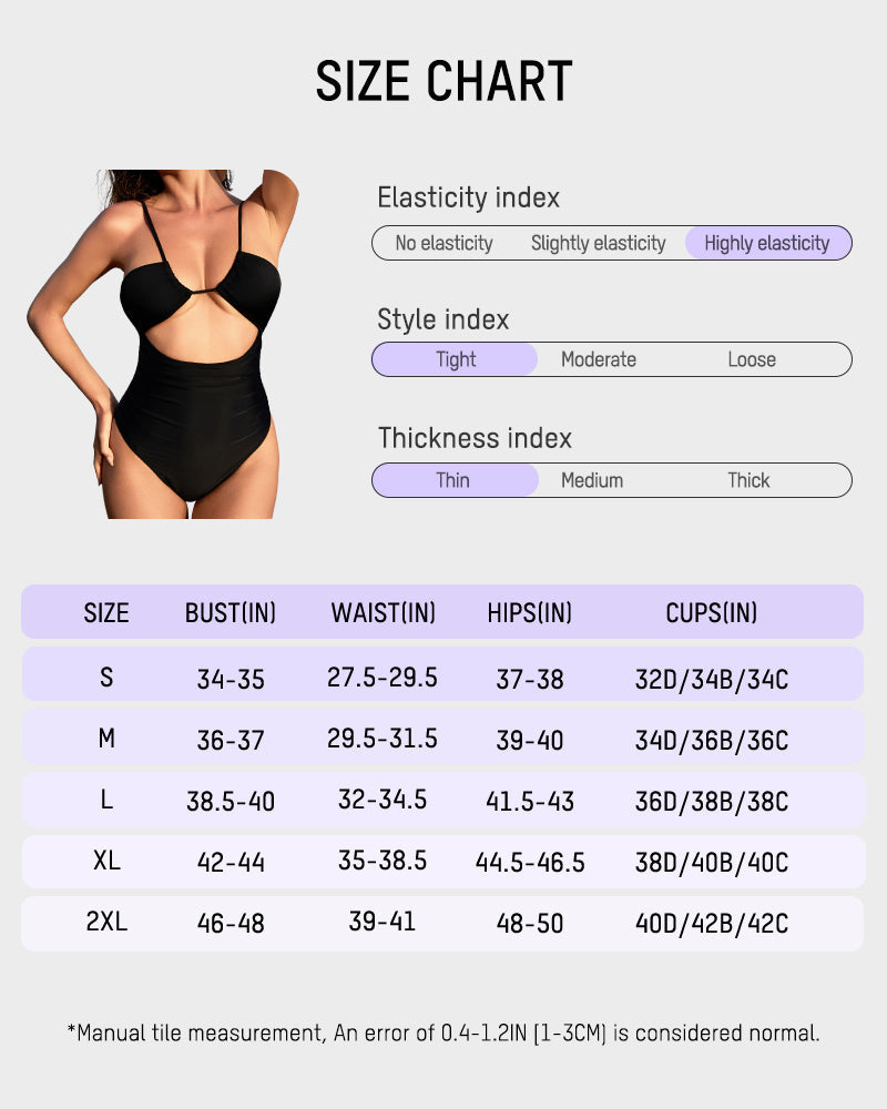 Flattering One-Piece Swimsuit