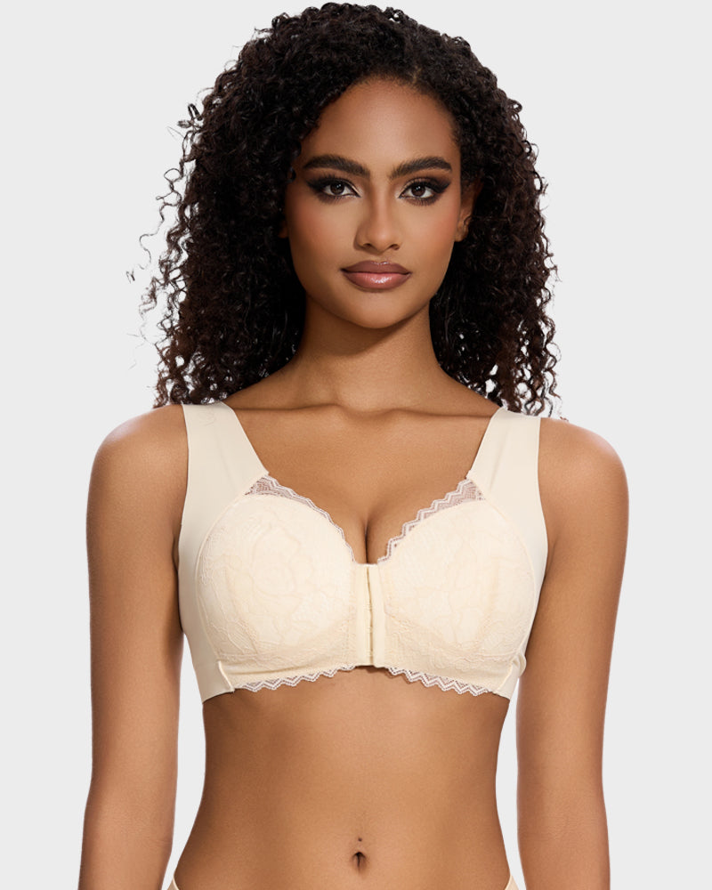5D Wireless Bra - Front Closure Comfort
