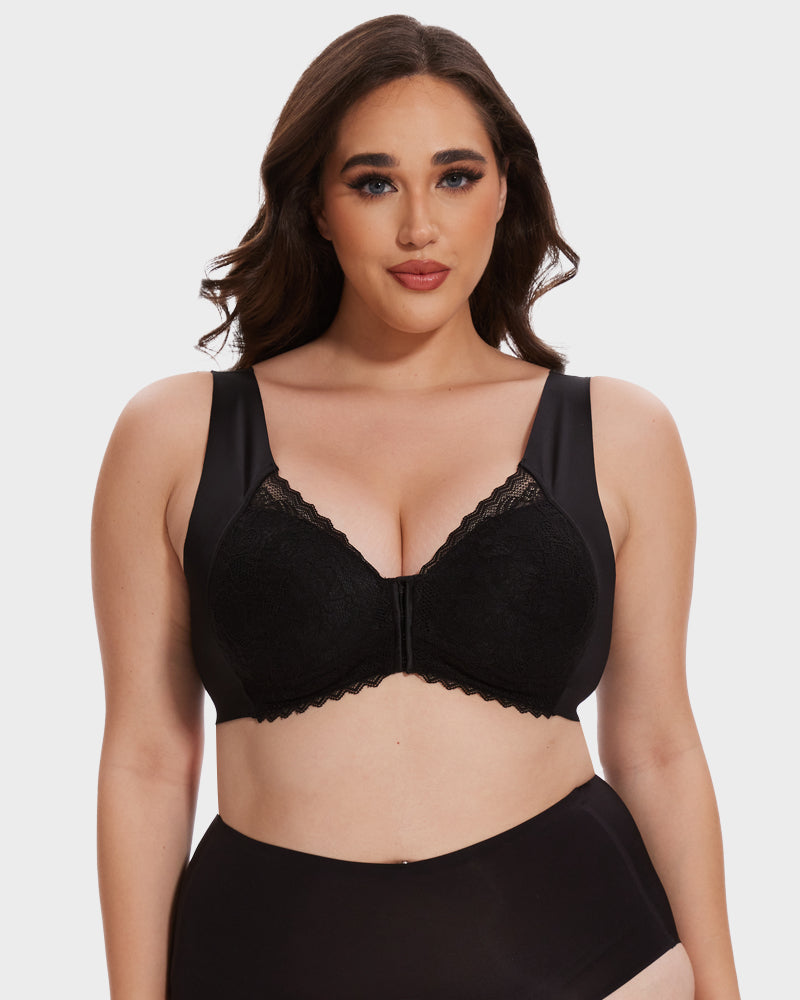 5D Wireless Bra - Front Closure Comfort