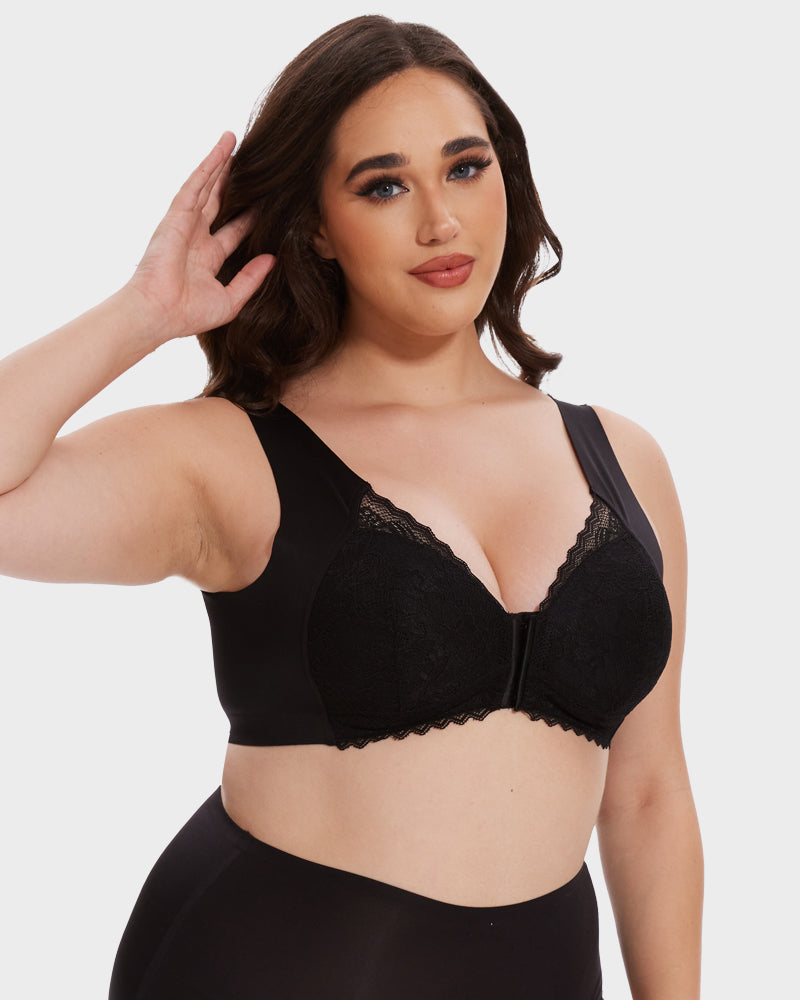 5D Wireless Bra - Front Closure Comfort