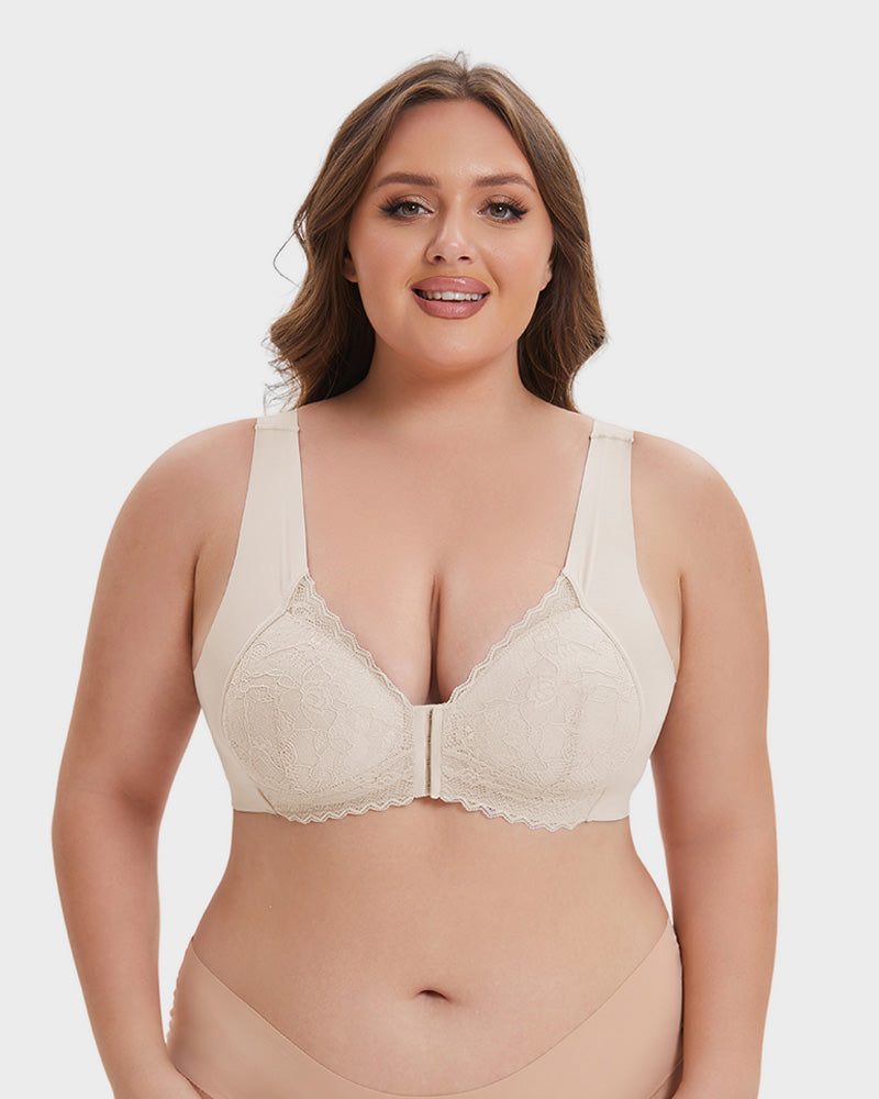5D Wireless Bra - Front Closure Comfort