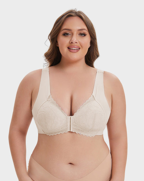 5D Wireless Bra - Front Closure Comfort