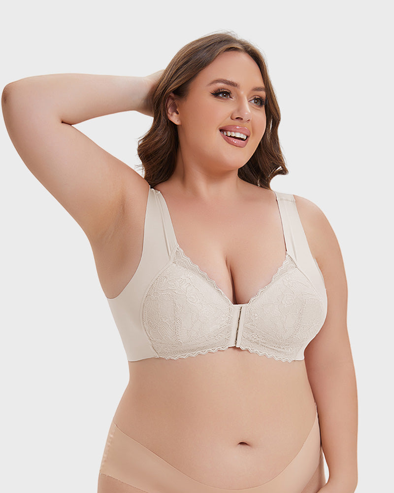 5D Wireless Bra - Front Closure Comfort