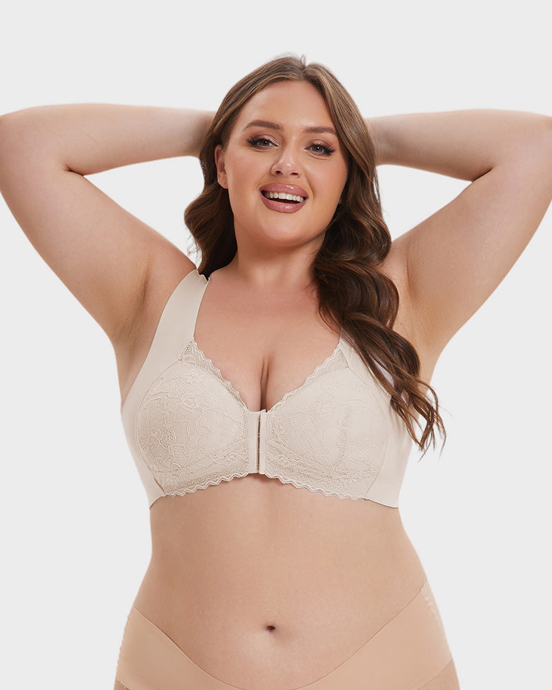 5D Wireless Bra - Front Closure Comfort