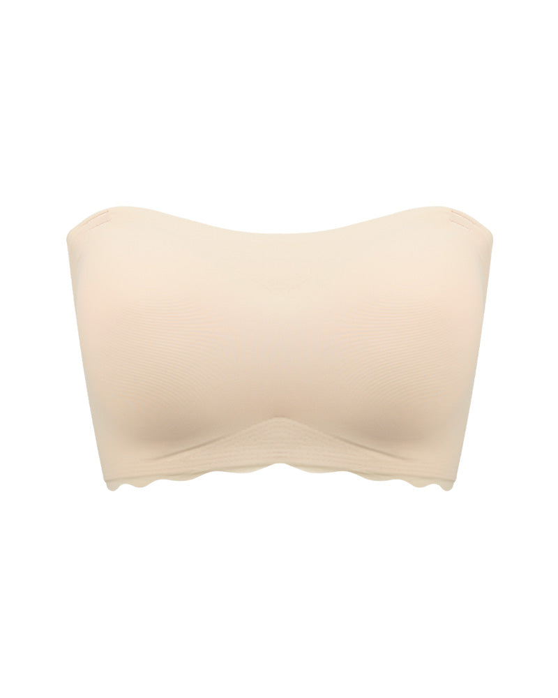 Strapless Push-Up Bra - Seamless Comfort Support