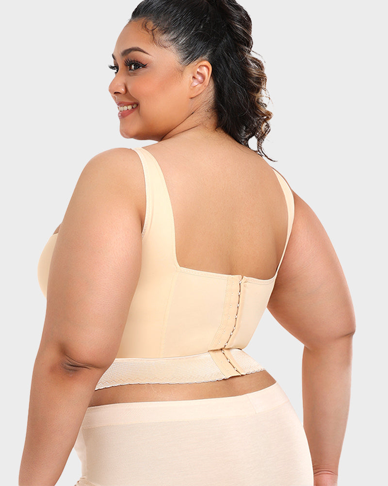 Longline Push-Up Bra - Comfort, Support, Style