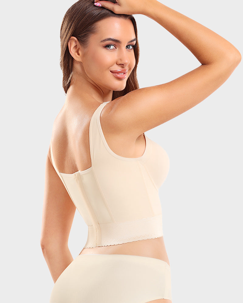 Longline Push-Up Bra - Comfort, Support, Style