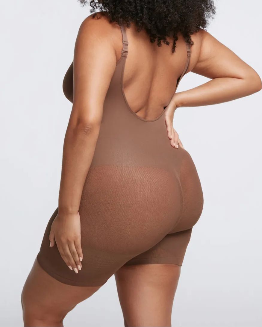 Comfort Bodysuit Mid-Thigh Coverage