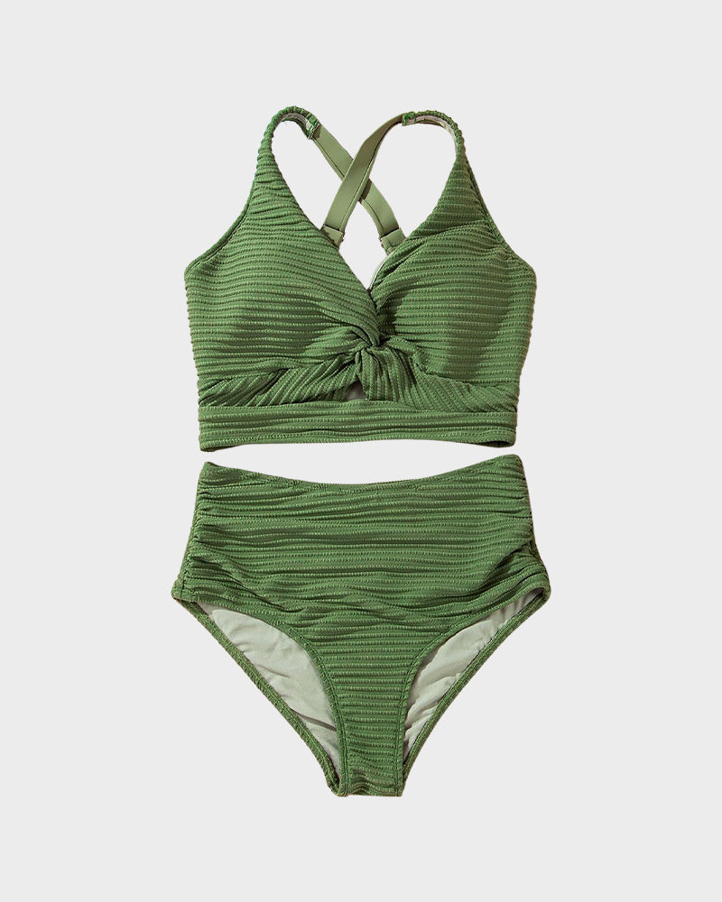 Knot-Front Bikini - Stylish, Comfortable, Chic