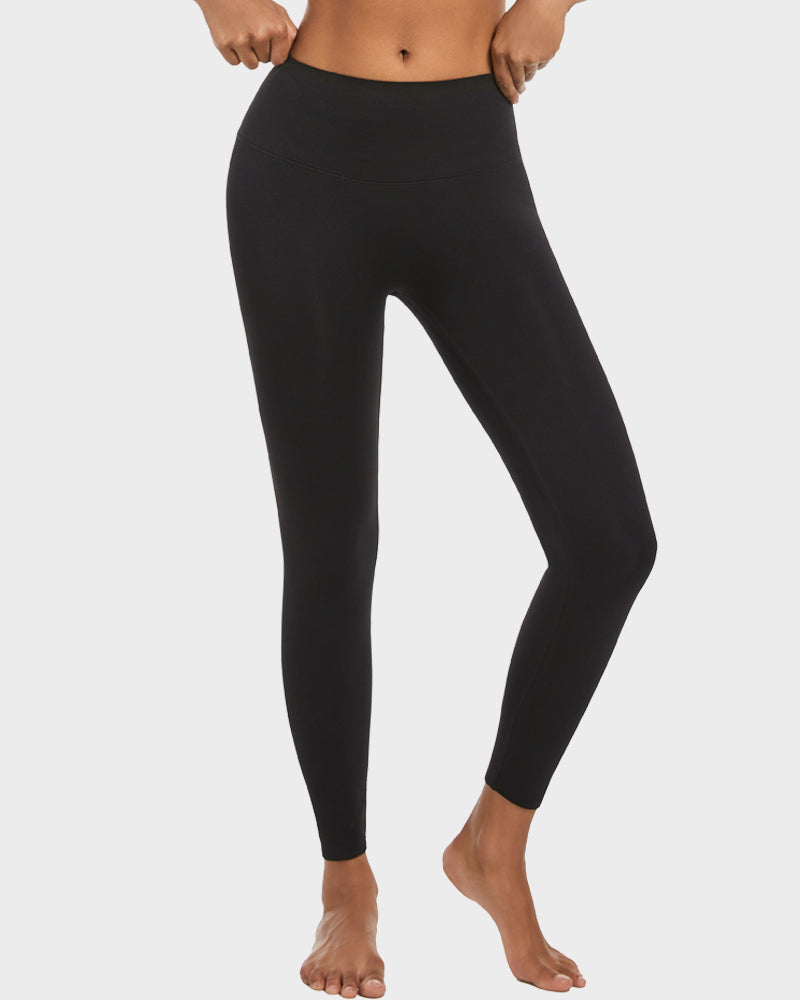 Butt Lift Leggings - Lightweight Fleece Comfort