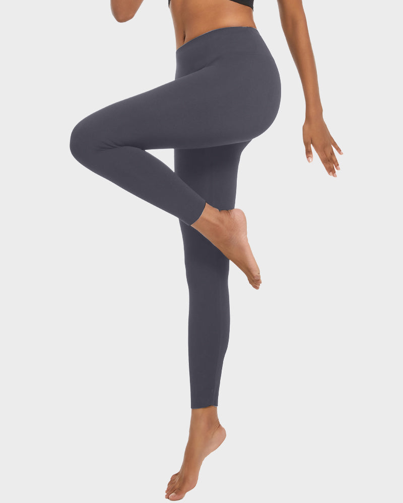 Butt Lift Leggings - Lightweight Fleece Comfort
