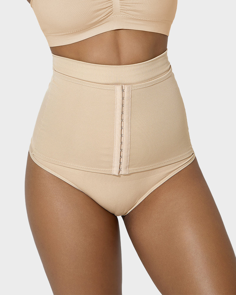 Tummy Control Thong - Double-Layered Shaping