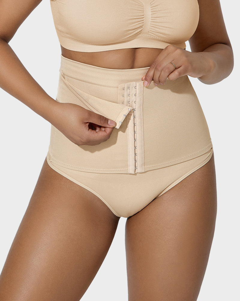 Tummy Control Thong - Double-Layered Shaping