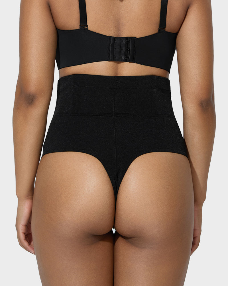 Criss-Cross Thong - Shaping Mesh Style