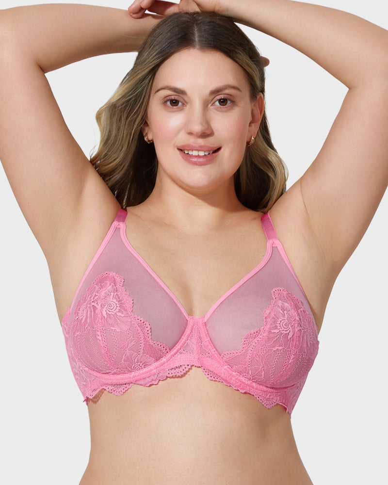 Lace Minimizer Bra - Ultimate Comfort Fit