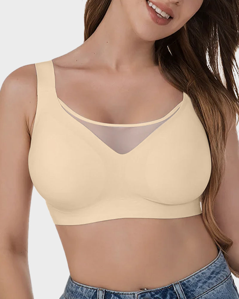 Mesh Contour Bra - Comfortable Supportive Fit