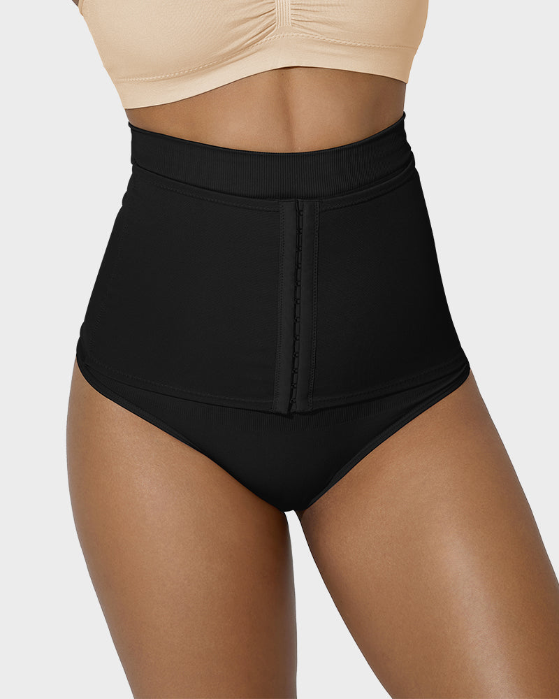 Tummy Control Thong - Double-Layered Shaping