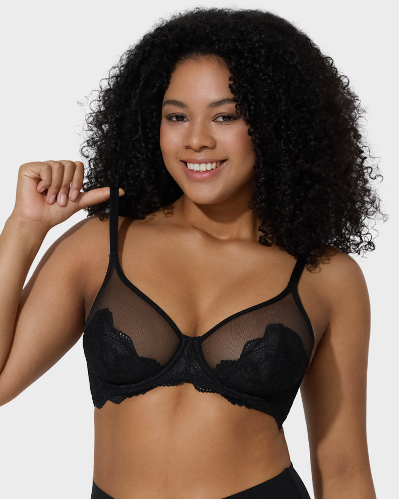 Lace Minimizer Bra - Ultimate Comfort Fit