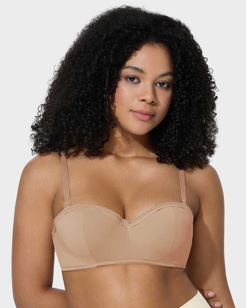 Lace Underwire Bra - Versatile Comfort Style