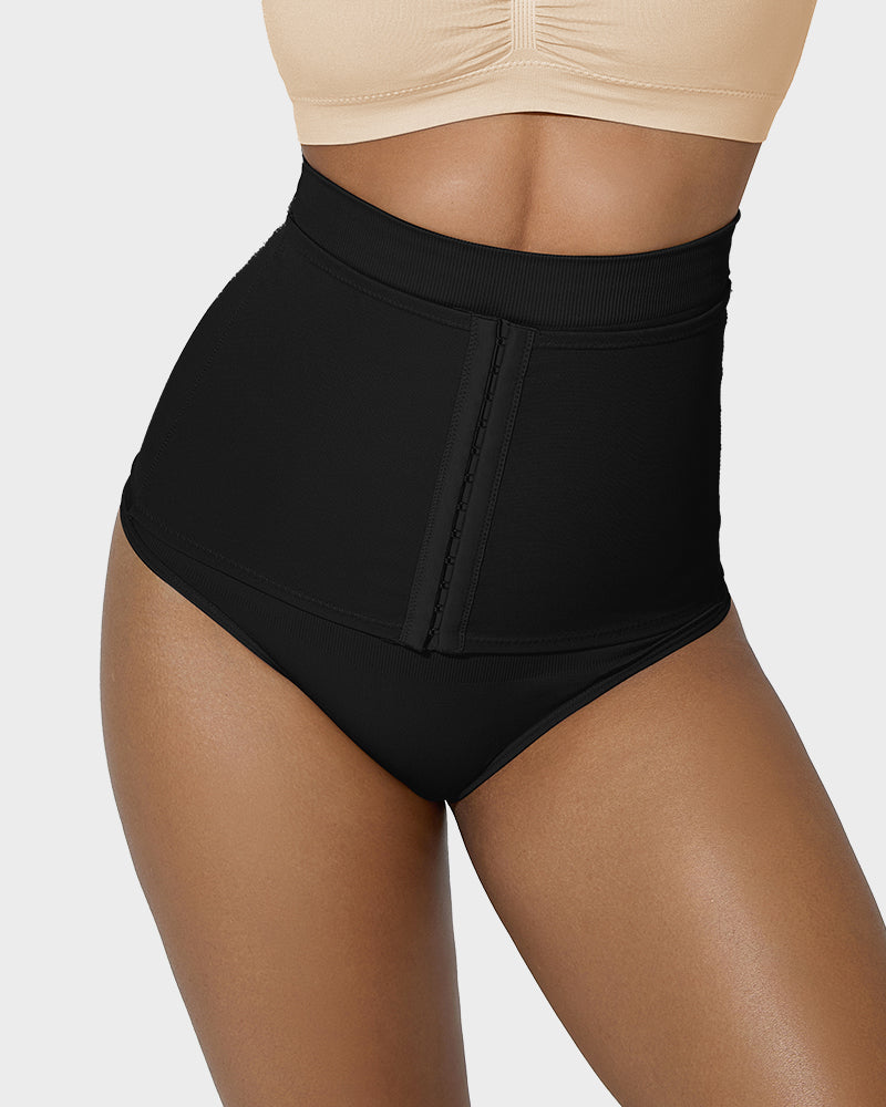 Tummy Control Thong - Double-Layered Shaping