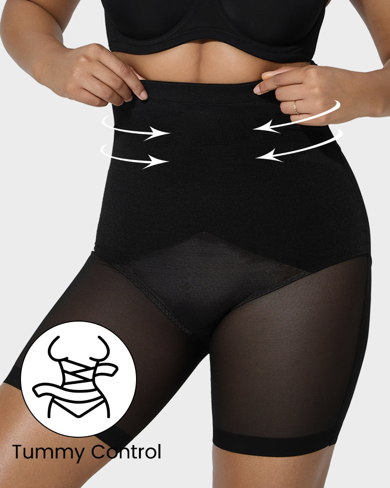 Criss-Cross Shaping Shorts
