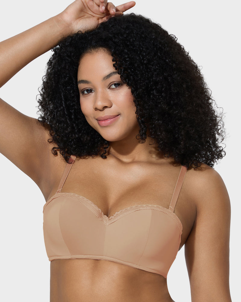 Lace Underwire Bra - Versatile Comfort Style