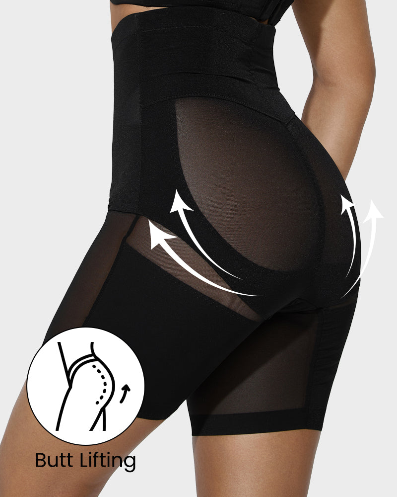 Criss-Cross Shaping Shorts