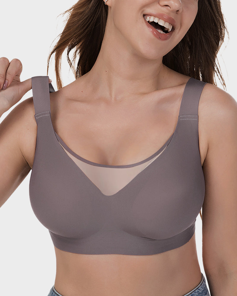 Mesh Contour Bra - Comfortable Supportive Fit