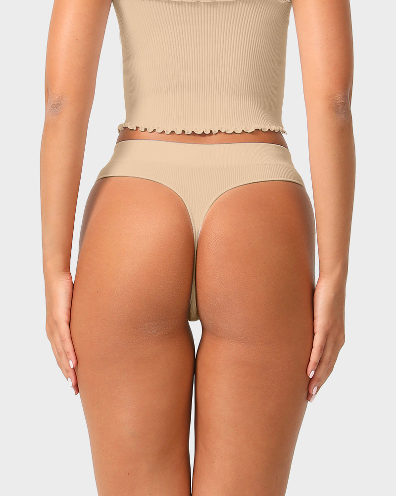 Seamless Thong Pack - Everyday Comfort