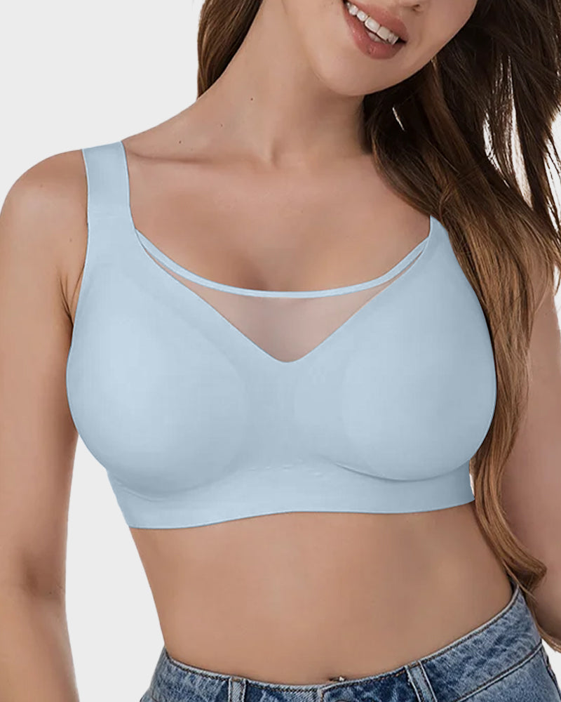 Mesh Contour Bra - Comfortable Supportive Fit