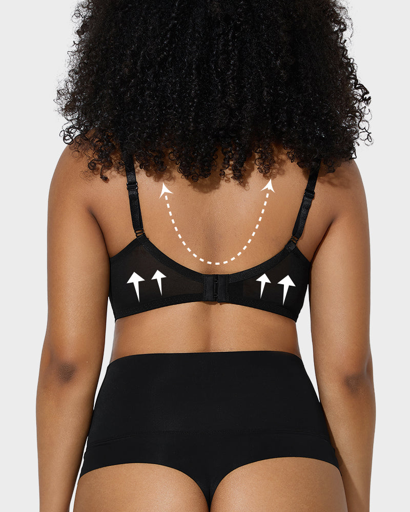 Lace Minimizer Bra - Full Coverage Comfort