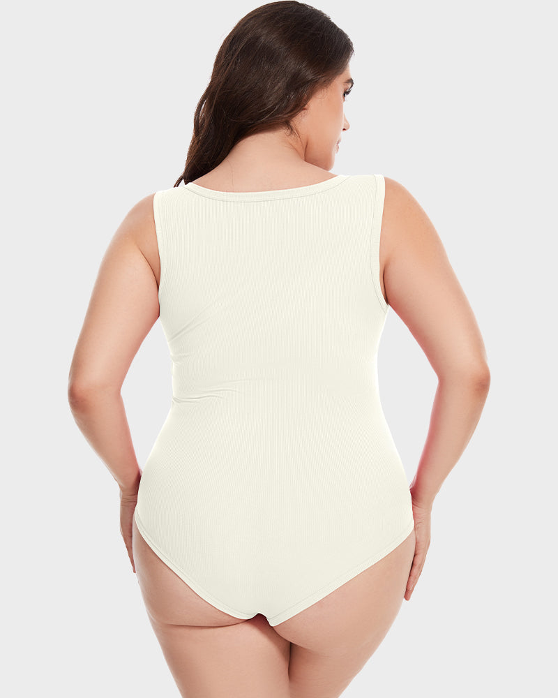 Tummy Control Bodysuit - Sleek, Supportive, Stylish
