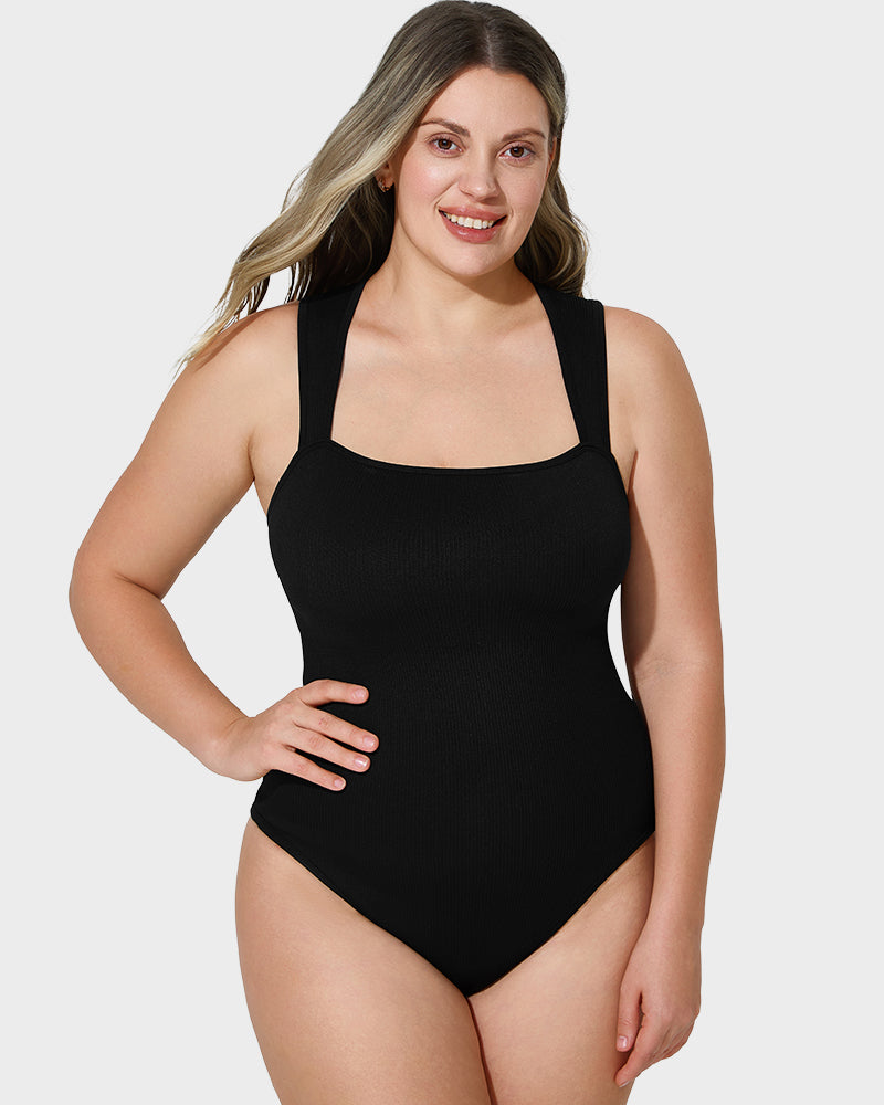 Tummy Control Bodysuit - Sleek, Supportive, Stylish