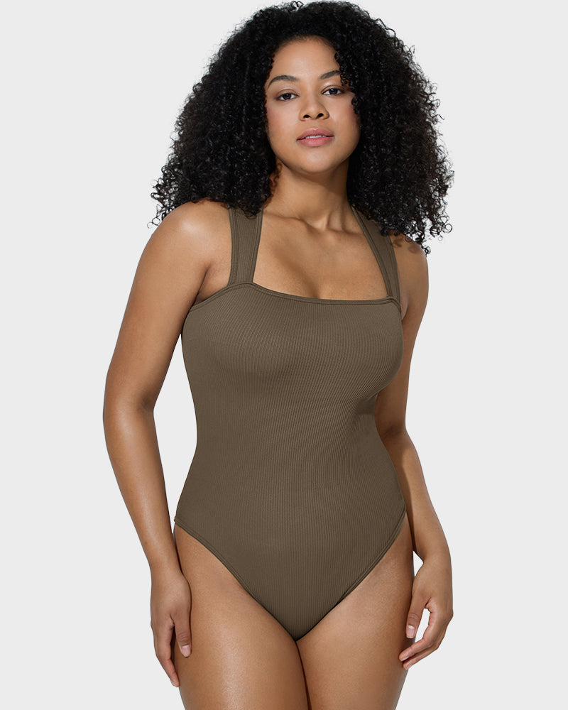 Tummy Control Bodysuit - Sleek, Supportive, Stylish