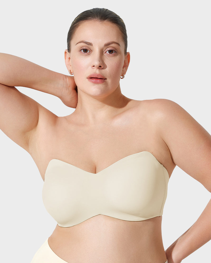Bandeau Bra - Non-Slip Support