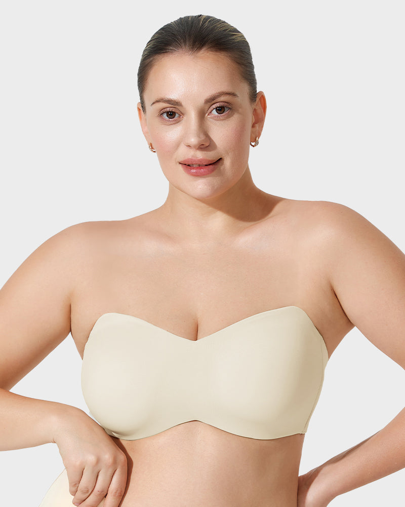 Bandeau Bra - Non-Slip Support