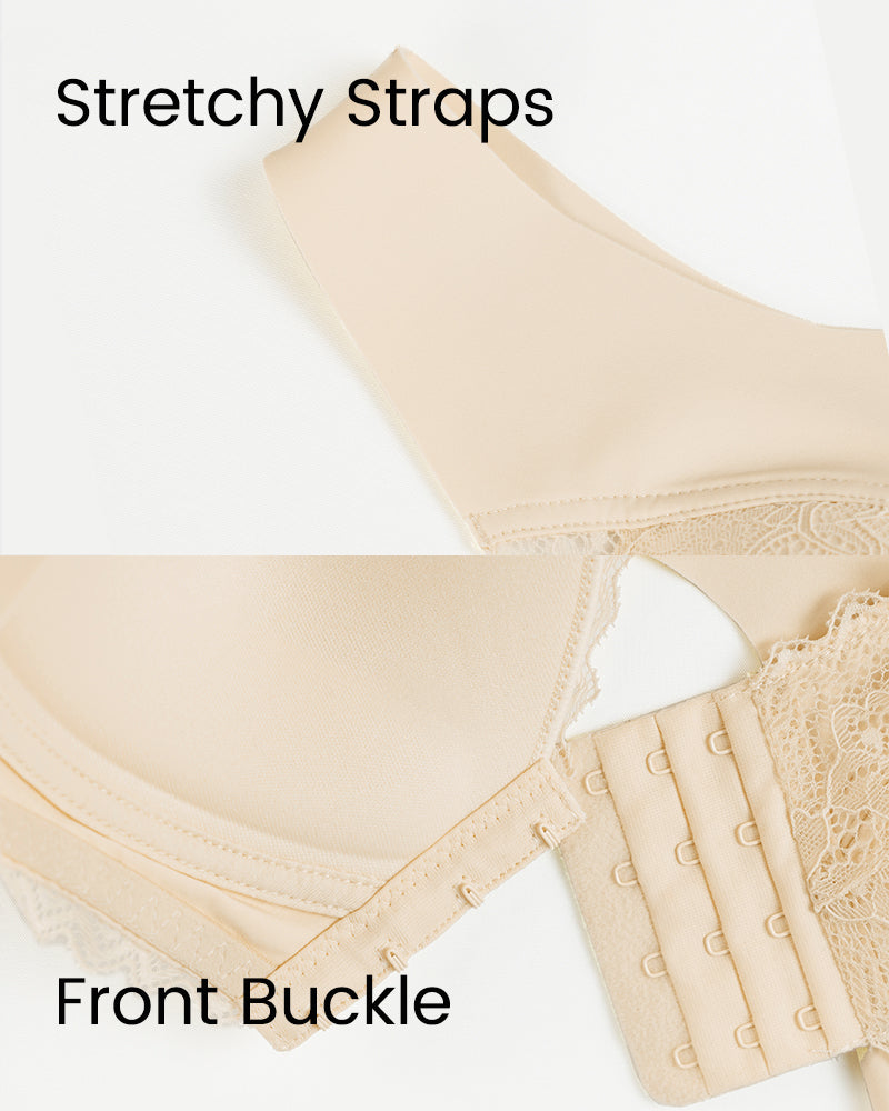 5D Wireless Bra - Front Closure Comfort