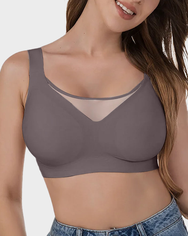 Mesh Contour Bra - Comfortable Supportive Fit
