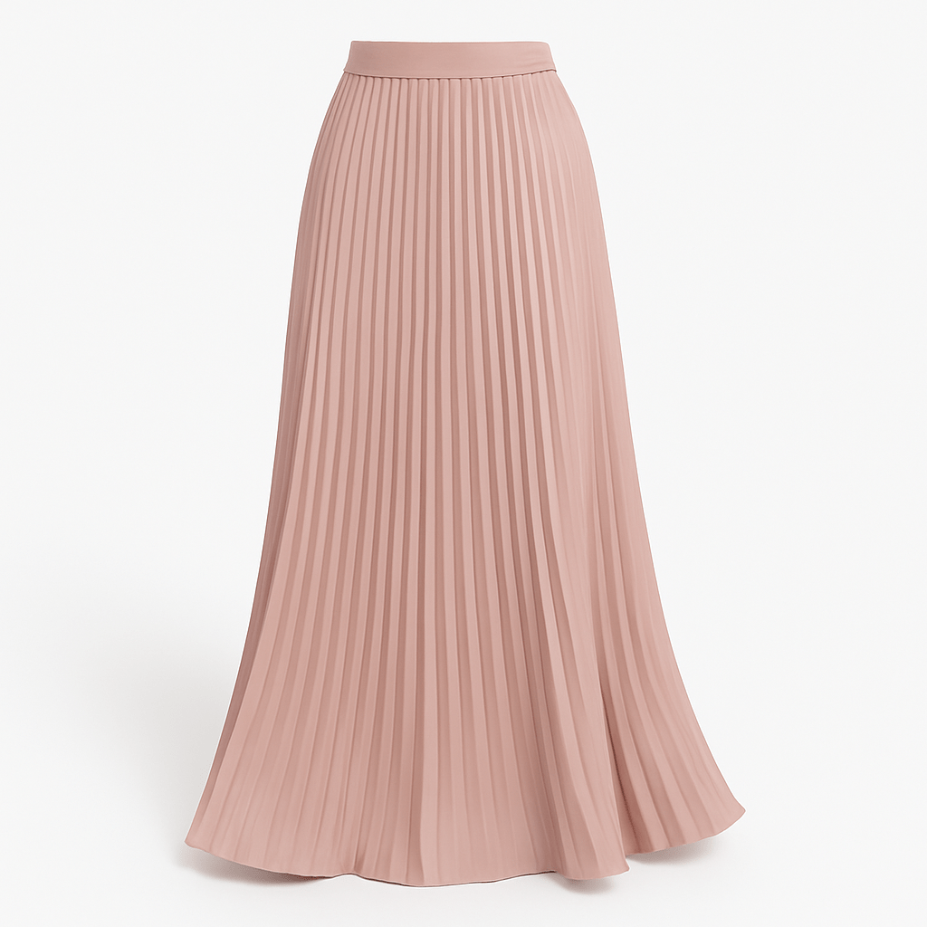 Women’s Elegant Pleated Maxi Skirt