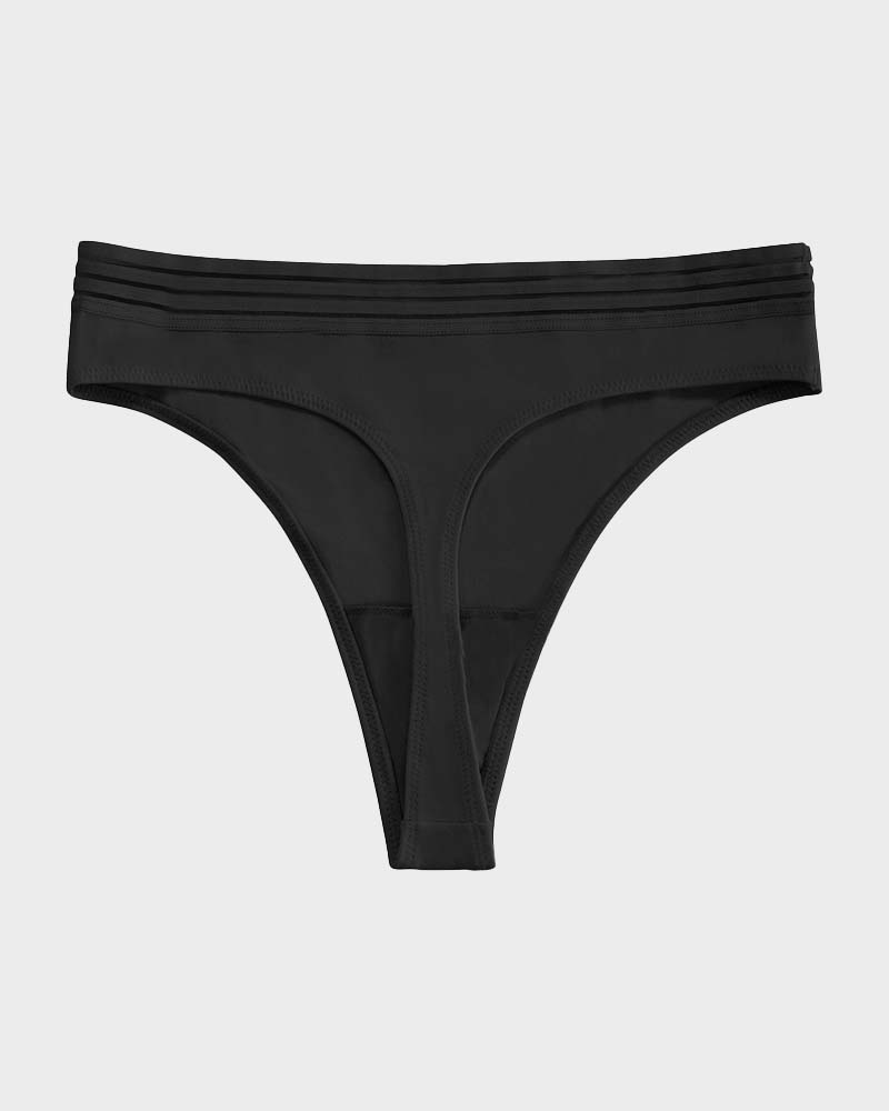 Cotton Thong Panty - Soft, Comfortable, Low-Rise