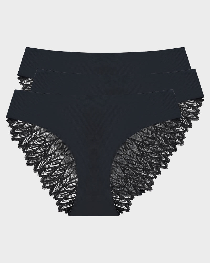 Lace Cheeky Panty - Seamless Comfort Pack